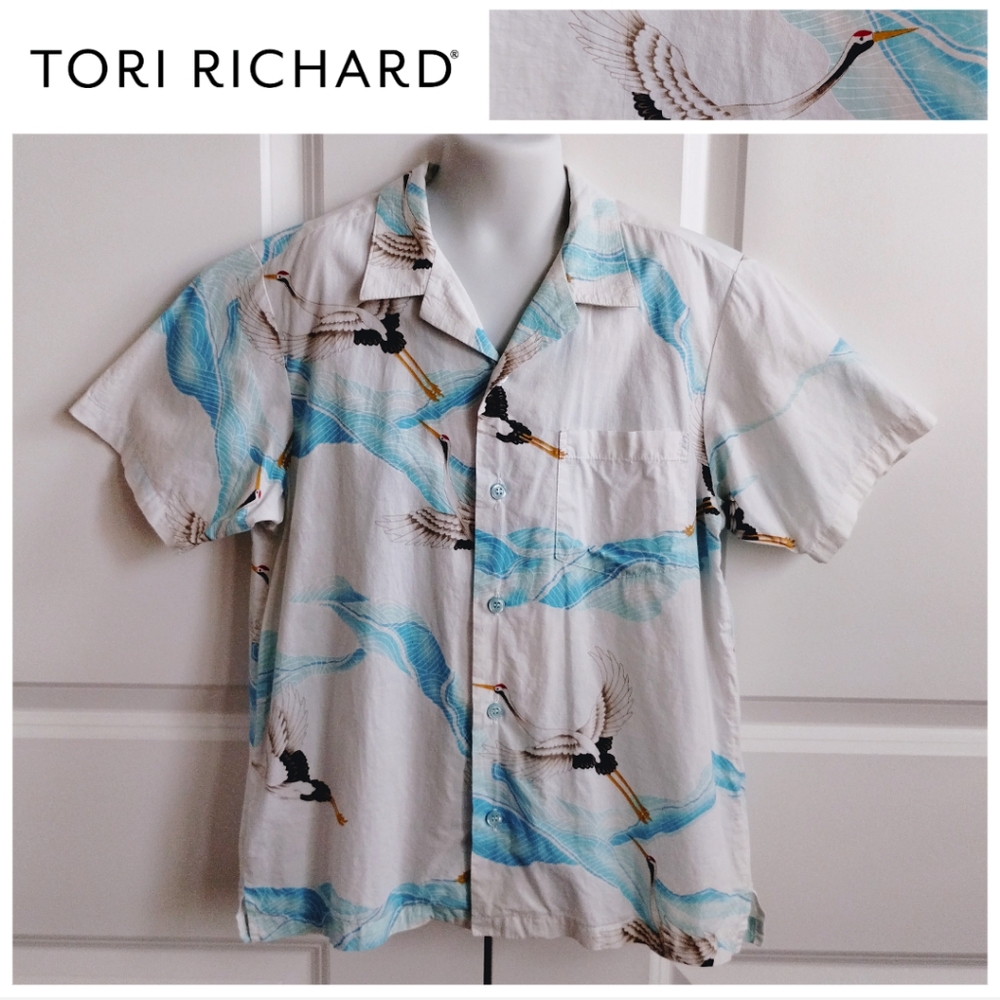 Tori Richard Hawaiian Button Down